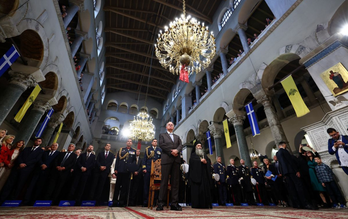 Τα μηνύματα  πολιτικών  από την δοξολογία του Αγίου Δημητρίου στη Θεσσαλονίκη