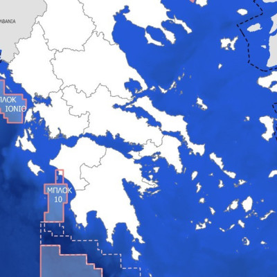Ερευνητική γεώτρηση στο Ιόνιο: Αύριο η υπογραφή της σύμβασης για το «μπλοκ 2»