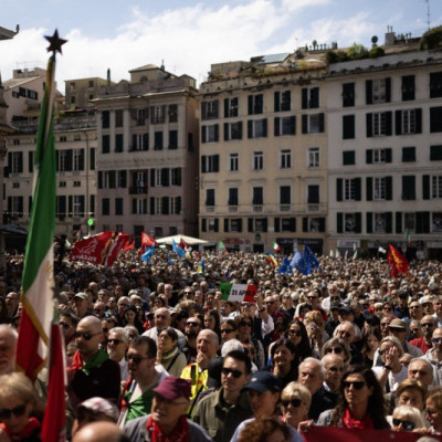 Ρώμη: 21χρονος κατηγορείται ότι άνοιξε πυρ με αεροβόλο σε αντιφασιστική πορεία