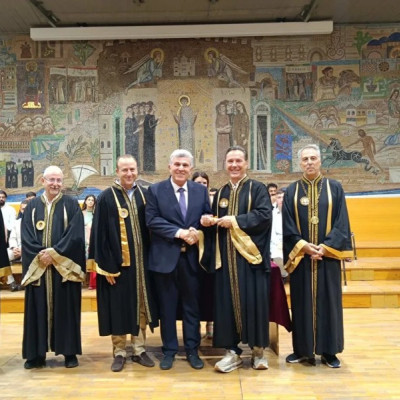 Από το δημαρχείο… στο αμφιθέατρο του ΑΠΘ: Ο Λευτέρης Αλεξανδρίδης πήρε και δεύτερο πτυχίο
