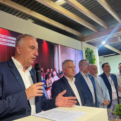Στ. Καλαφάτης στα εγκαίνια της «Βιοτεχνικής Πύλης» στη 90ή ΔΕΘ: Δημιουργούμε περισσότερες ευκαιρίες ανάπτυξης και για τις ΜμΕ