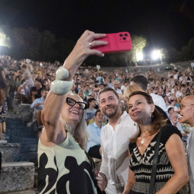 Στην Επίδαυρο ο Νίκος Ανδρουλάκης