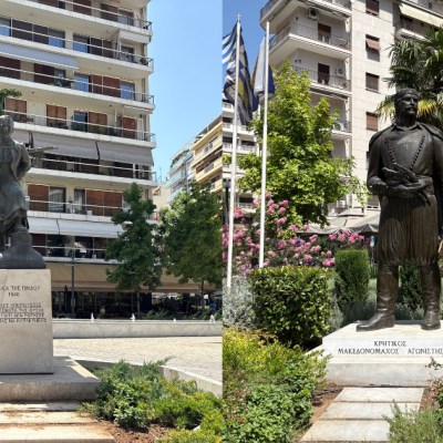 Τα viral της Θεσσαλονίκης: Τι κάνουν μια Ηπειρώτισσα και ένας Κρητικός στην πλατεία Φαναριωτών (βίντεο)