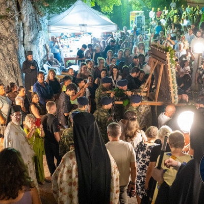 Λαμπρός εορτασμός της Παναγίας στο Σιδηρόκαστρο: Εκατοντάδες πιστοί για την Τιμία Ζώνη