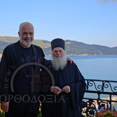 Ο Εντι Ράμα στο Άγιον Όρος