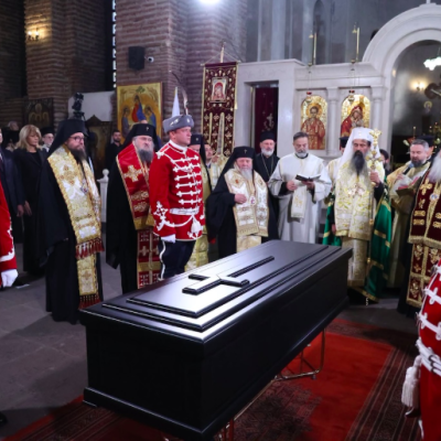 Στην «Αγία Σοφία» Σόφιας τα λείψανα του Τσάρου Σαμουήλ