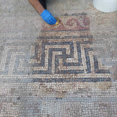 Θεσσαλονίκη: Αποκαλύπτονται τα ψηφιδωτά του Γαλεριανού Συγκροτήματος