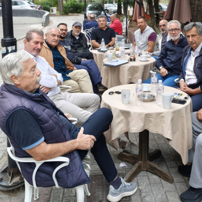 Η πρώτη συνάντηση των μελών της ΕΛΑΣ Παύλου Μελά