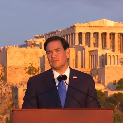 Μάρκο Ρούμπιο: «Μαγεμένος» από την Ελλάδα - Η ανάρτηση για Πνύκα και Αρχαίους Έλληνες (βίντεο)