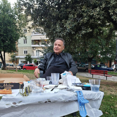 Για μία ρακή στο πάρκο Κρήτης